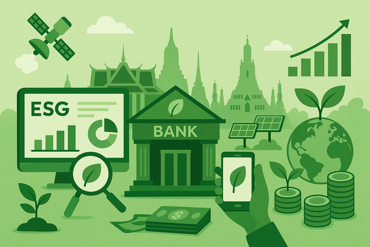 แรงขับเคลื่อนด้านนโยบายและการปฏิบัติในตลาดในวิวัฒนาการของธนาคารสีเขียวไทย