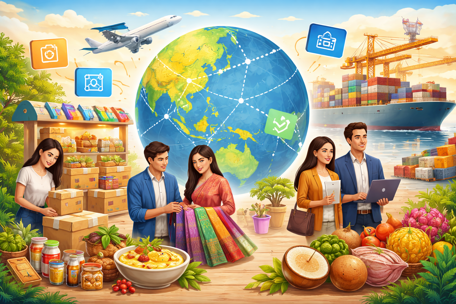 การเจาะตลาดทั่วโลก: โอกาสการส่งออกสำหรับ SME ไทย