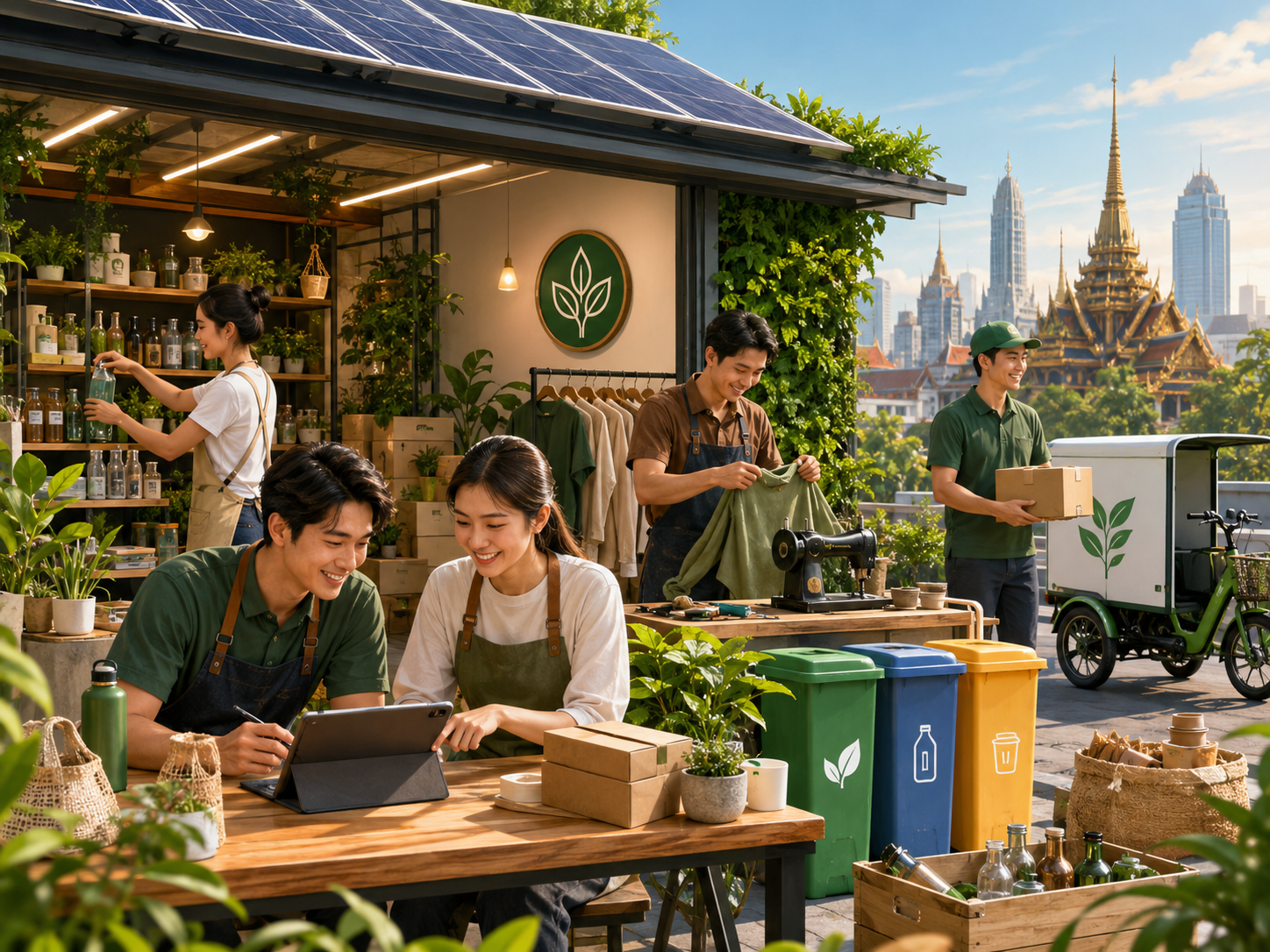 การสร้างรูปแบบธุรกิจที่ยั่งยืนสำหรับ SMEs ในประเทศไทย