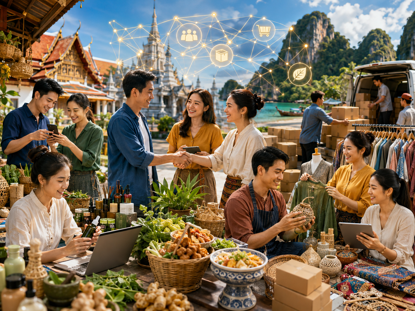 การเสริมสร้างศักยภาพการแข่งขันของ SMEs ไทยผ่านความร่วมมือและเครือข่าย