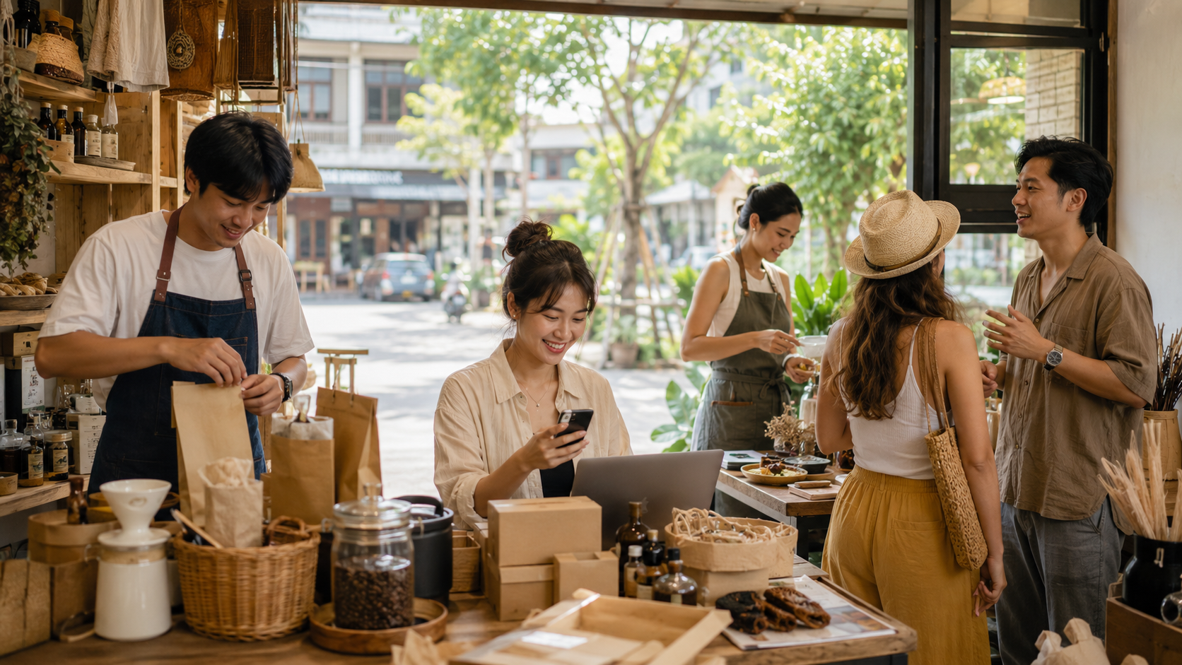 เหตุใดคนรุ่นใหม่ไทยจึงเลือกเส้นทางผู้ประกอบการ: บทบาทของ Social Commerce การสร้างแบรนด์ส่วนตัว และเป้าหมายสู่อิสรภาพทางการเงิน